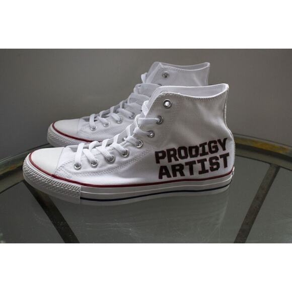 RARE Prodigy Artist x Converse All Star High Top chucks US Mens 11.5 women 13.5 - Picture 7 of 9